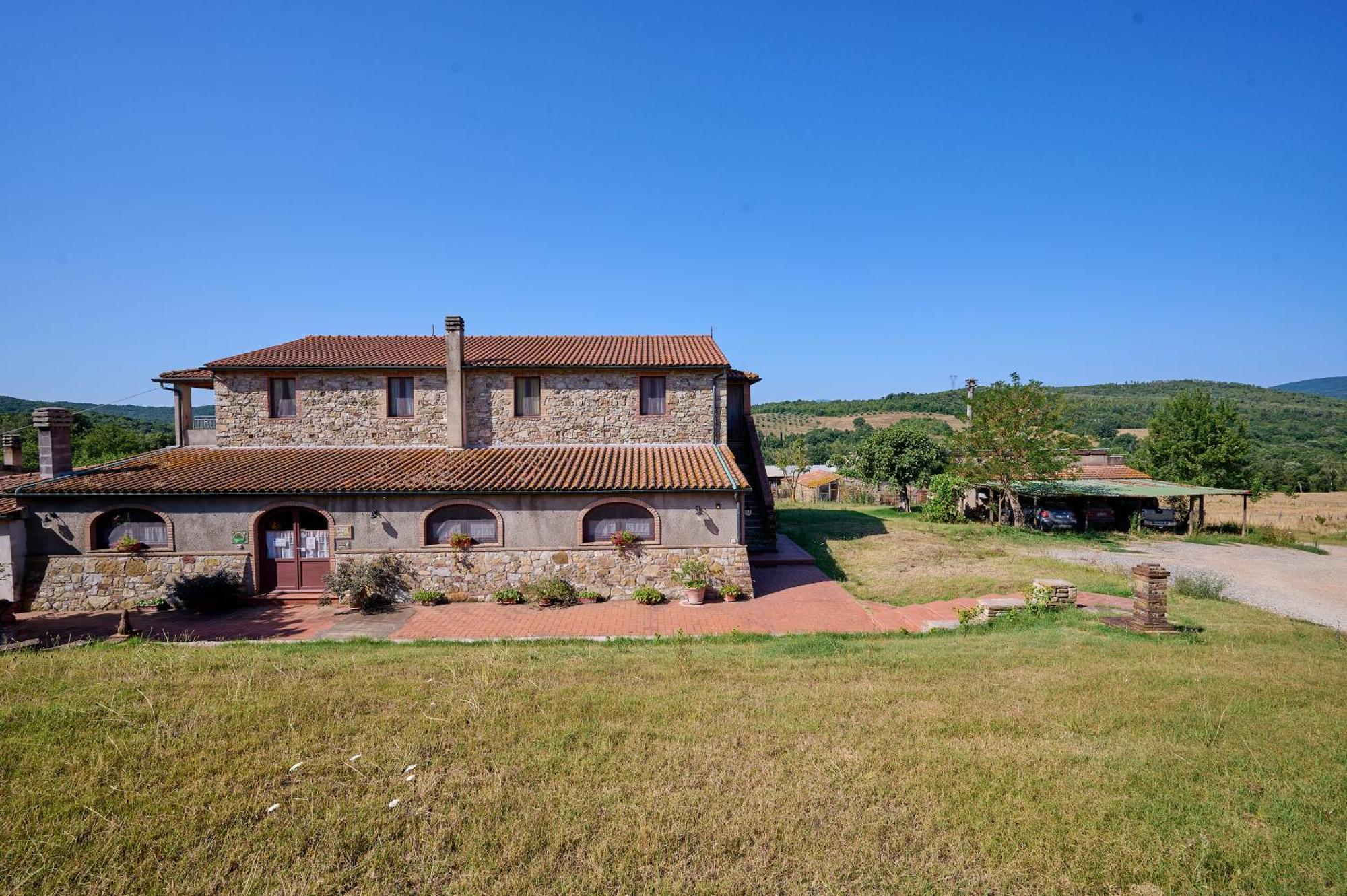 Agriturismo Tenuta Sant'Agnese Монтеверді-Мариттімо Екстер'єр фото